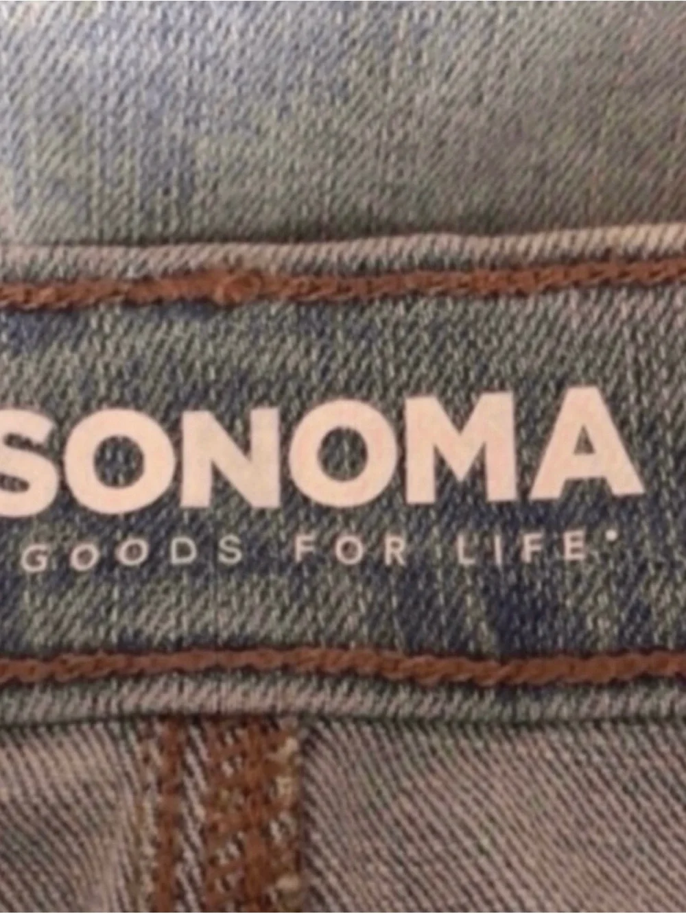 New Sonoma Jeans Light Wash Blue High Rise Denim Mom Jeans Casual Women’s 14R